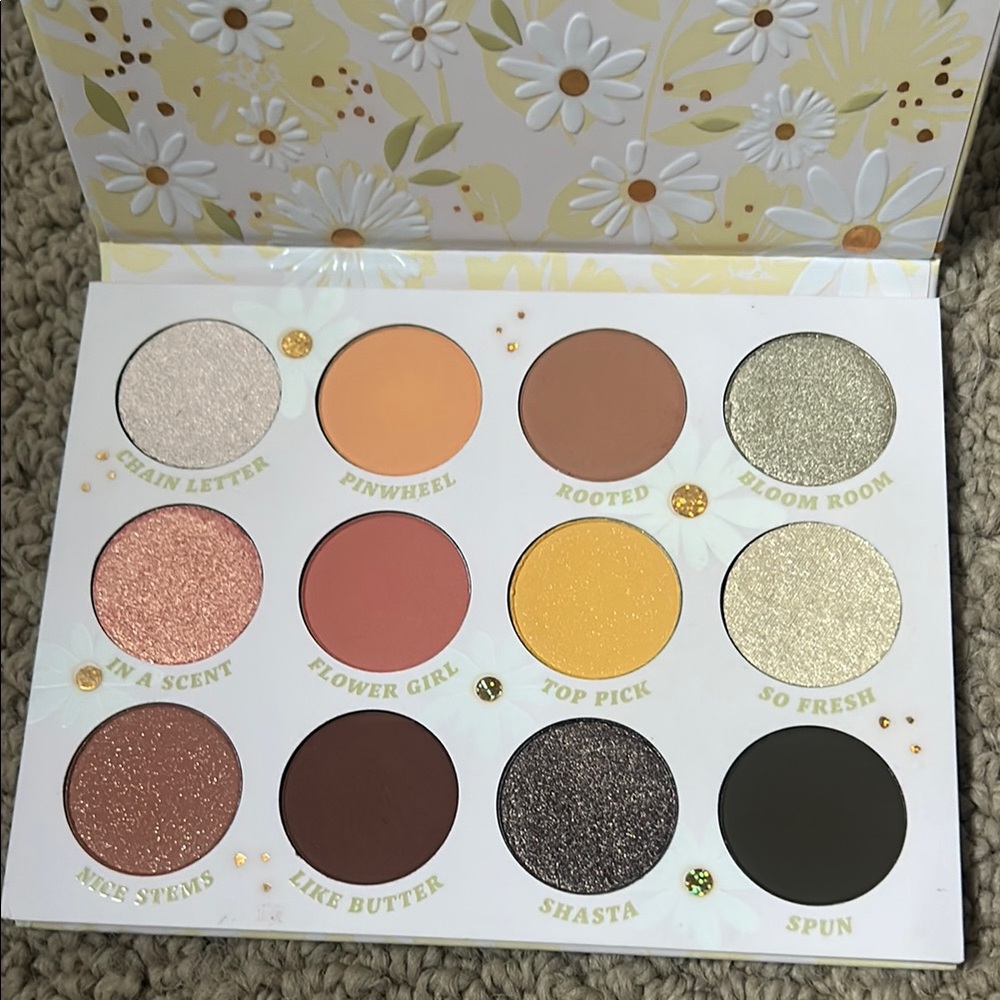 Colourpop daisy does it palette